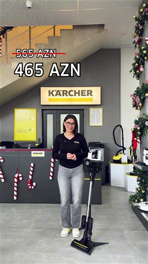 Kärcher VCS 3 Nano Complete, kompakt və naqilsiz tozsoranla təmizlik indi daha rahat! 💛 Ultra-yüngül dizaynı ilə evin bütün guşələrini asanlıqla təmizləyir, 180° dönən LED başlıq ən qaranlıq küncləri belə işıqlandırır. HEPA filtr sistemi allergenlərin 99,9%-ni tutur və hava keyfiyyətini artırır. ✨ Gücünü çirk səviyyəsinə görə ağıllı tənzimləyən bu tozsoranla hər gün səliqəli ev həmişəkindən də asan! 🏡 📞 (012) 311 30 28 📍28 May küçəsi 120 📍“Əhmədli Park” yaşayış kompleksi, 1-ci mərtəbə 🌐 ww