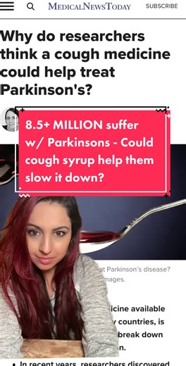 Can Ambroxol COUGH Syrup Slow Parkinson's Progression?