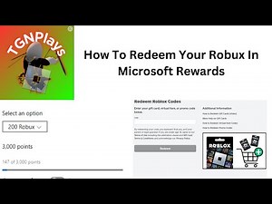 How to Redeem Your Robux in Microsoft Rewards