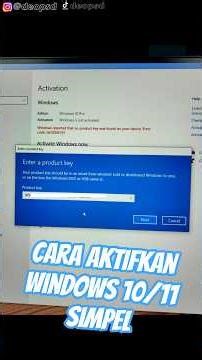 How to Enter a Windows 10 or 11 License Correctly & Simply