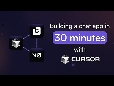 Building a chat app in 30 minutes with Cursor AI and ‪@CometChat‬ | Zero coding required!