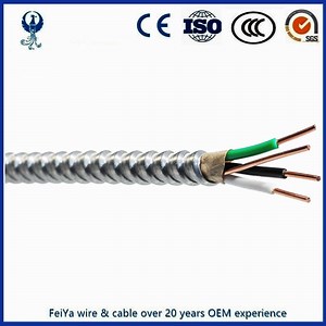 [Hot Item] Mc/Teck90/AC90/Acwu90 UL1569 Construction Cable Low Voltage 600V Interlocked Aluminum Armored Cable