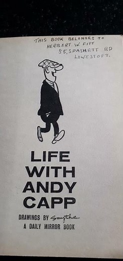 VINTAGE ANDY CAPP NO 3 PUBLISHED 1959.