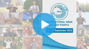 [International Week of Deaf People 2022] 📣 The #IWDP2022 starts now!✨ 🌐 This week, #deaf people around the world come together to proudly acknowledge, "Building Inclusive Communities for All". Time to celebrate 🎉 from 19 to 25 September! | World Federation of the Deaf Ry