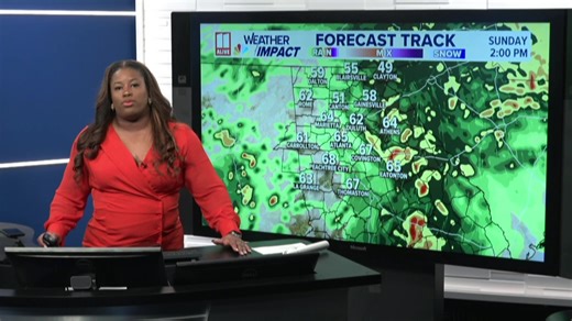 Rain expected in metro Atlanta on Sunday | Here's what to expect | 11Alive