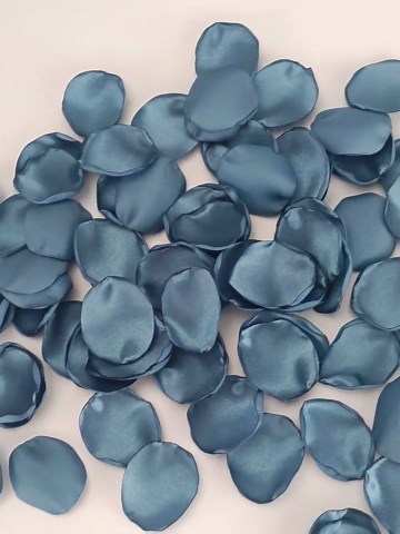 Dusty Blue Table Decor Wedding Petals Flower Girl Basket Wedding Reception Dusty Blue Decorations - Etsy