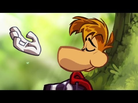 Rayman Origins - 100% Walkthrough World 1 - Jibberish Jungle