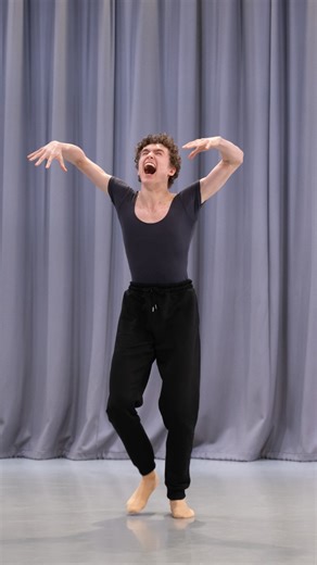 ✨ Here's our 2nd Year student Ptolemy performing Akram Khan's Creature, Because of What You Have Done extract, at the Lynn Seymour Award for Expressive Dance ✨ | The Royal Ballet School