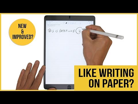 PaperLike 2 matte screen protector review for the iPad | vs PaperLike 1