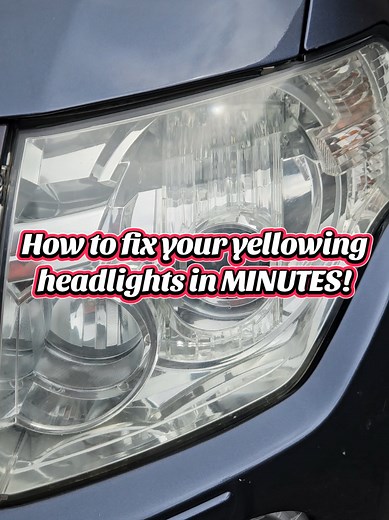 Headlight Repair Cream: Restore Yellowing Headlights Quickly