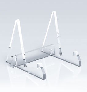 [Hot Item] Multifunctional Acrylic Plastic Magazine Book Display Stand Rack for New Book Exhibition