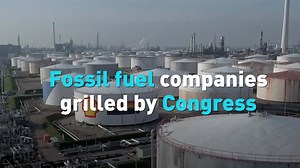 1.1K views | Four of the biggest oil companies were grilled by U.S. lawmakers Thursday, as a House committee demanded answers on allegations that they’ve covered up decades of climate change impact. | CGTN America | Facebook