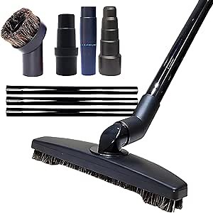 for Shark Navigator NV360 NV356E NV352 NV350 NV355 Vacuum: Hardwood Floor Brush Head, Horsehair Dust Brush Attachment plus Vacuum Extension Wands (for Shark Navigator NV360 NV356E NV352 NV350 NV355)