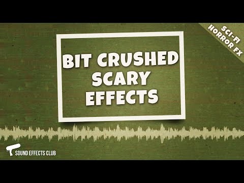 Bit Crushed Glitchy Scary Sounds - Free Scifi Horror Sound Effect