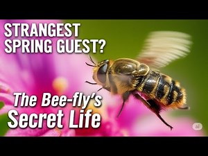 The Curious Life of the Dark-edged Bee-fly | Nature’s Strangest Pollinator