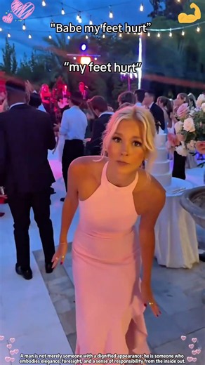 POV: her feet hurt in heels #love
