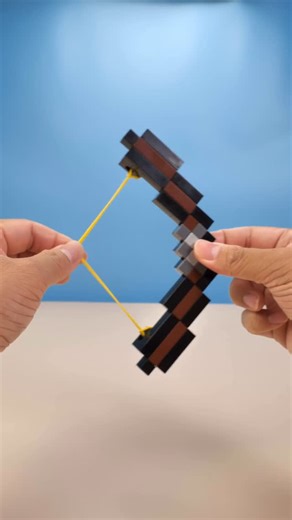 SunPro Bricks on Instagram: "Making a Minecraft Bow with LEGO Bricks! #lego #legomoc #minecraft #instalego"