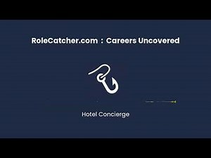 Hotel Concierge : Careers Uncovered