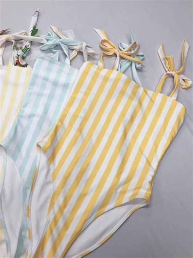 セクシーな三角ビキニセット、レディース無地水着、夏のビーチウェア、女性用ハイウエスト水着、ビキニをカスタマイズ