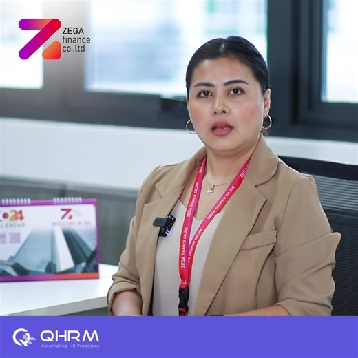 🌟 QHRM ၏ Leave Management System ကိုအသုံးပြုနေသော Zega Finance Co., Ltd. တွင်လုပ်ကိုင်နေတဲ့ မမူမူထွန်းမှ ယခု testimonial videoလေးကို sharing လုပ်ပေးသည့်အတွက် ဝမ်းမြောက်မိပါသည်။ 📍“Leave Requestတွေကို စီမံခန့်ခွဲရာတွင် ယခင်က အခက်အခဲရှိသော်လည်း QHRM software ကိုအသုံးပြုပြီးတဲ့နောက်ပိုင်းမှာ အရာအားလုံးသည် စနစ်တကျ၊ အဆင်ပြေချောမွေ့ပြီး အရင်ကလောက် အလုပ်မရှုပ်တော့ဘူးလို့ “ ပြောထားပါတယ်။🙌 💁‍♀️ ကျွန်တော်တို့ ရဲ့ automated system က leave tracking ပိုင်းတွေ၊approve လုပ်တဲ့အပိုင်းတွေ ပိုပြီး အဆင်ပြေချောမ