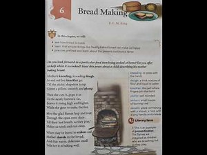 Class 4 English (Literature): Bread Making (Poem) Part-1