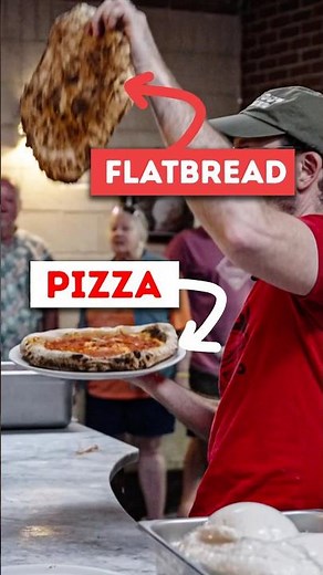 How is Pizza different from Flatbread? 🍕🍞