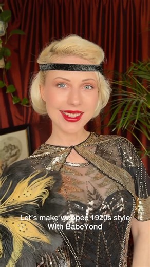 Swing into the holidays, 1920s style 🎺🎄 Guess the slang, flapper! 💋 How many did you get right? 👇✨ Cr. @fiorevanil #vintage #holidayseason #1920s #slang #autumn #Inspo #vibe #retro #partyseason #aesthetic #whattowear #outfit #BABEYOND | BABEYOND