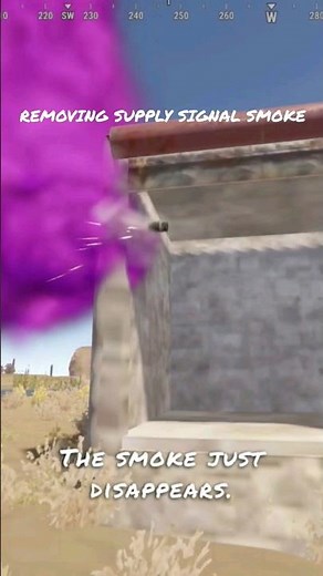 Removing supply signal smoke bug