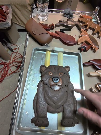 heres the latest update #wooddesigner #carpentry #woodscraft #scrollsaw #woodwork