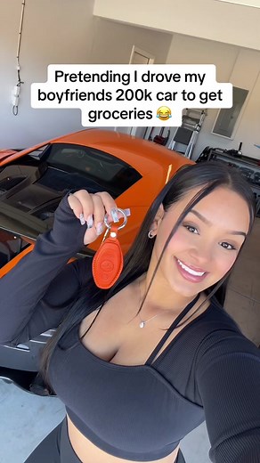 Should I tell him it was a prank?😂 #viral #fyp #car #boyfriend #couple