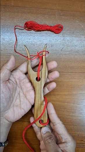 Braiding a cord using a Lucet fork