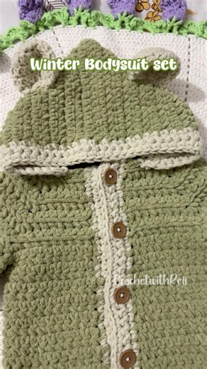 Winter season 🧣🧤Crochet Baby collection #fypyoutube #winterspecial #crochetpatterns #bodysuit
