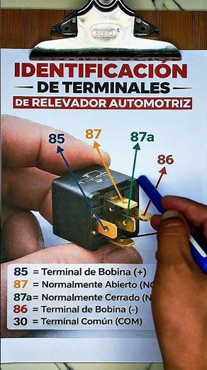 Viral diagram of the automotive relay 👍💯 #rele #mechanic #automobile #mecanica #rele #relay