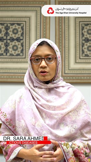 With the increased exposure to animals, cases of Crimean-Congo haemorrhagic fever (CCHF), colloquially known as ‘Congo Virus’, increase around Eid-ul-Azha. Watch and share this video by our Infectious Diseases specialist, Dr Sara Ahmed to raise awareness about CCHF. Stay informed and take necessary precautions to protect yourself and your loved ones! #Congovirus #AKUH | Aga Khan University Hospital Pakistan - AKUH