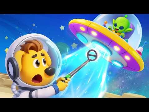 Astronaut Training Day | Fun Job Pretend Play for Kids | Cartoon | Sheriff Labrador