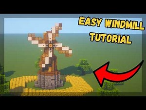 How to Build a Medieval Windmill in Minecraft!