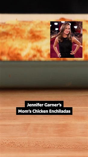 Jennifer Garner’s Mom’s Chicken Enchiladas are creamy perfection. 👏 The mother-daughter duo made it on their “Pretend Cooking Show,” and we knew we had to give it a try. Nicole made this dish plus more celebrity recipes in her latest YouTube episode. Tap the link in @allrecipes bio to watch it and get the recipes now. 🥘 #easyrecipes #jennifergarner | Allrecipes
