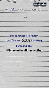 This #WorldLiteracyDay, Classmate celebrates the power of reading and writing as essential rights that open doors to a better future. Together, let’s embrace and promote literacy for everyone. 📚✨ . . . #WorldLiteracyDay #literacymatters #literacy #LiteracyDay #ITC #classmate #classmatebyheart #literacy2024 #itcclassmate | Classmate