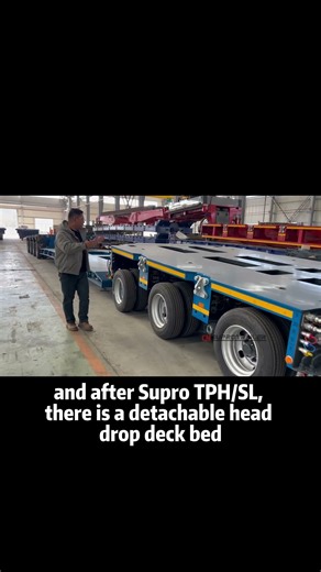 Why do we always recommend adding an axle line unit at the front of a drop deck bed?