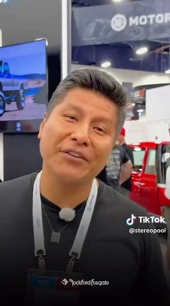 🎬 En exclusiva desde el SEMA 2025 Les presentamos un adelanto de la nueva línea Rockford Fosgate🔥 Potencia, diseño y tecnología que redefinen el sonido automotriz. 🚘🔊 Y esto… es solo el comienzo. Pronto en Stereo Pool 🚘❤️ #RockfordFosgate #SEMA2025 #AudioRevolution