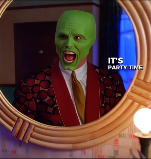 İT'S PARTY TİME ,WHY BECAUSE I GOTTA 🤣JİM CARREY | THE MASK | Song - NO BATIDÃO (Slowed) #shorts