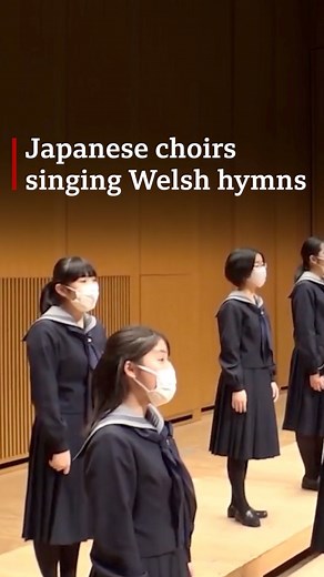 Calon Lan... in Japan! Despite Covid getting in the way, Only Boys Aloud have taught classic Welsh hymns to students on the other side of the world 🇯🇵 🏴󠁧󠁢󠁷󠁬󠁳󠁿 | BBC Wales News