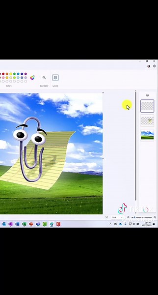 Microsoft Paint now supports lauers 🎨 Available in the Windows 11 23h2 update 🚀 #Windows11 #Windows #mspaint #microsoft #tutorial #paint