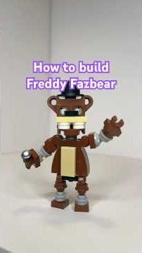 LEGO Freddy Fazbear #lego #fnaf #fnaf2 #legofnaf #legotutorial #viral #trending #fivenightsatfreddys