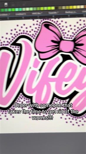 Courtini Boutique (@courtiniboutique)’s video of worm parasite removal