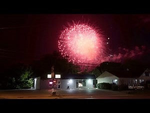 Springfield, Ohio Fireworks For July 4th 2022 - Buck Creek Boom - Best View?