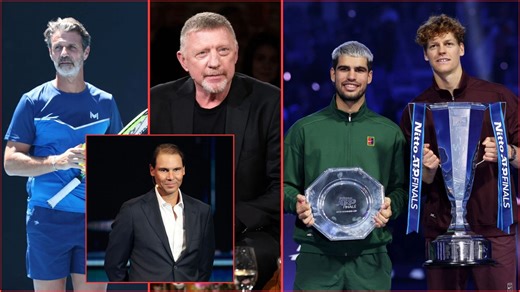 "You're alone": After Rafael Nadal, Boris Becker gets into heated argument with Patrick Mouratoglou amid Carlos Alcaraz-Jannik Sinner comparison drama