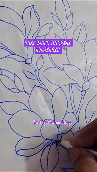 How to Trace Design in a Fabric Material for beginners Any Doubts ping us