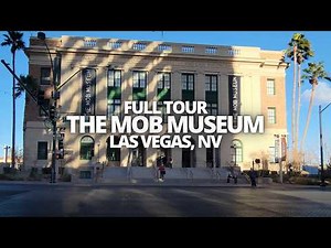 Exploring The Mob Museum in Las Vegas, Nevada USA Walking Tour #mobmuseum #lasvegas #vegas #mob