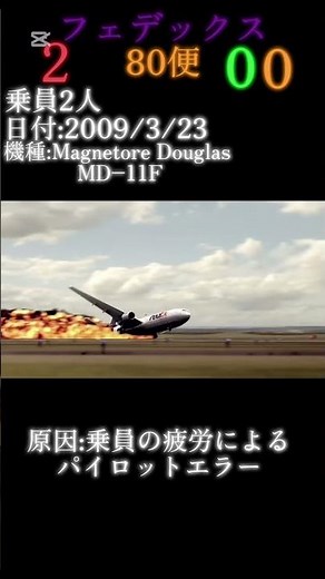 Fedex Express 80便 #航空事故